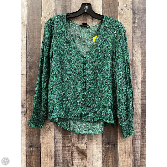 Top Long Sleeve By Sanctuary In Green, Size: S