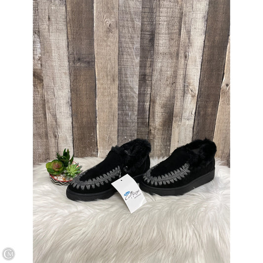 Boots Ankle Flats By Cme In Black, Size: 8