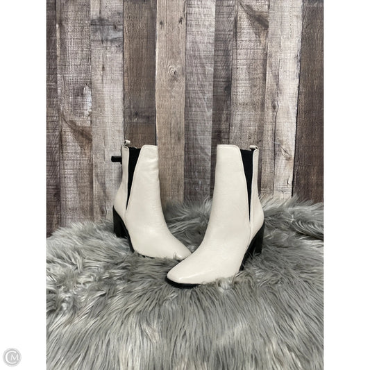 Boots Ankle Heels By Marc Fisher In Tan, Size: 8