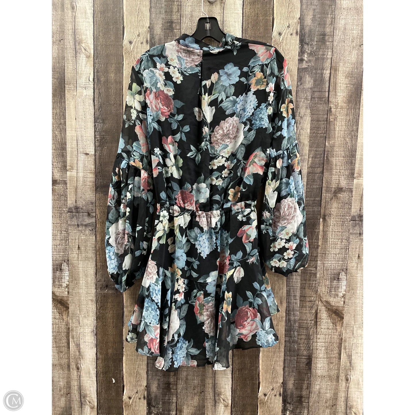 Dress Casual Short By Olivaceous In Floral Print, Size: L