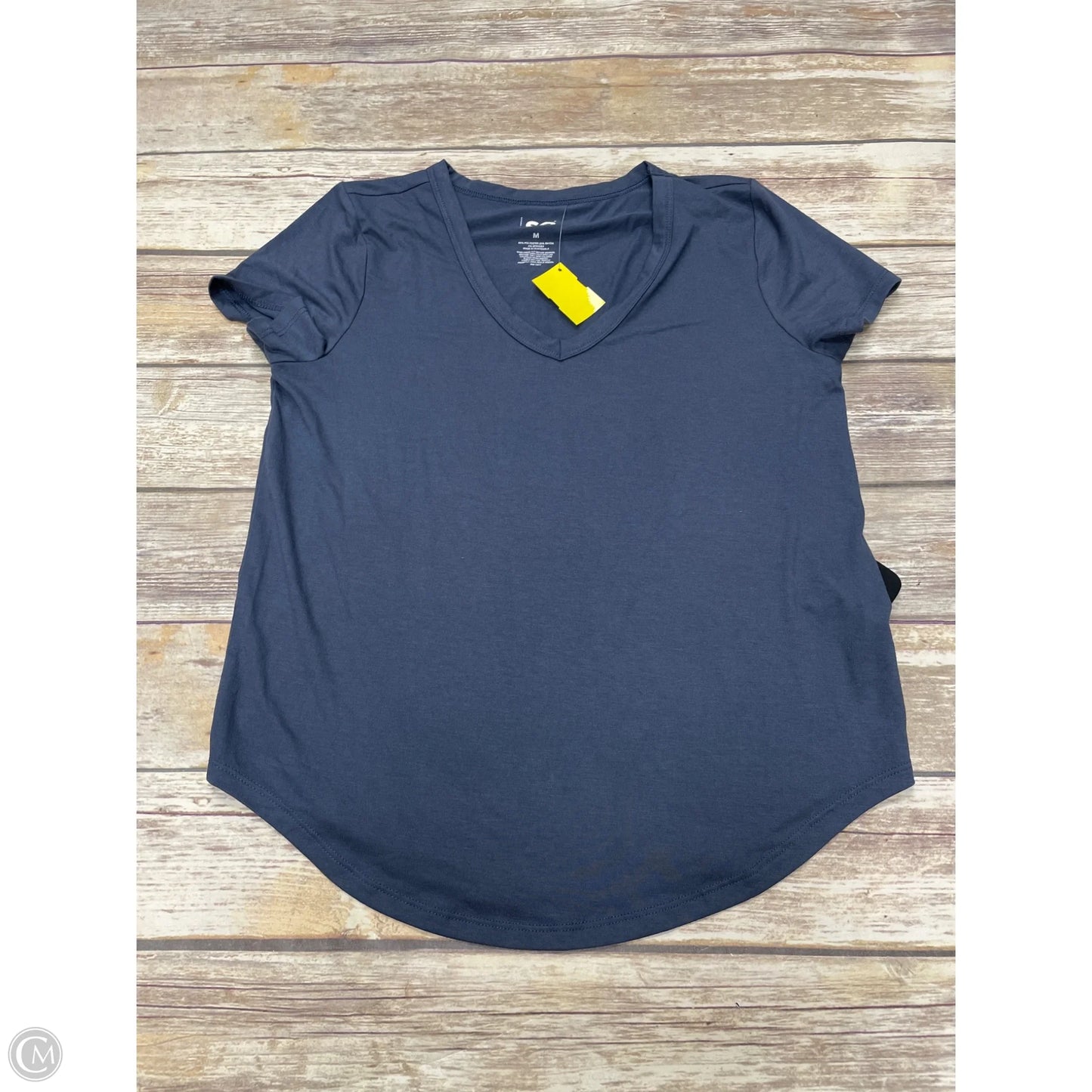 Top Short Sleeve By So In Blue, Size: M