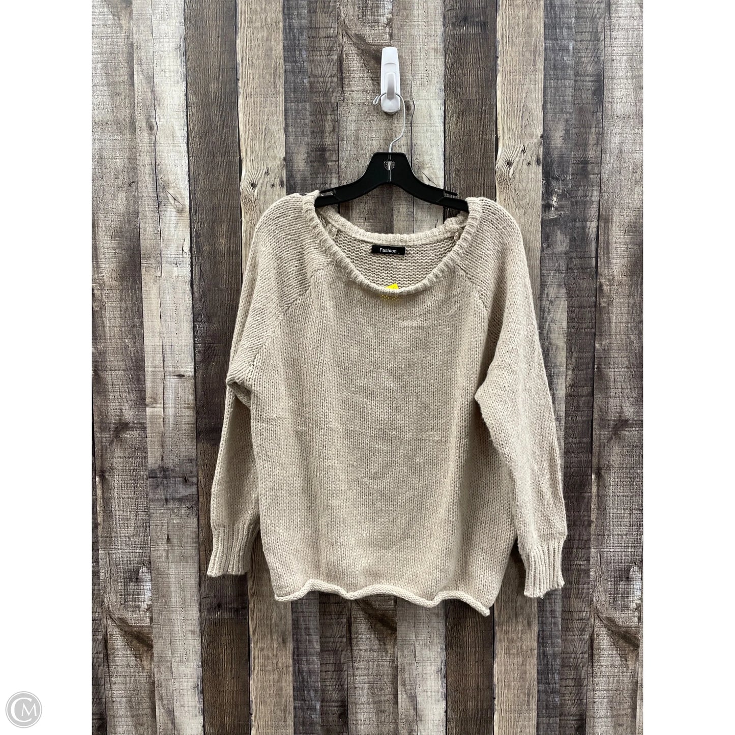 Sweater By Cme In Tan, Size: S