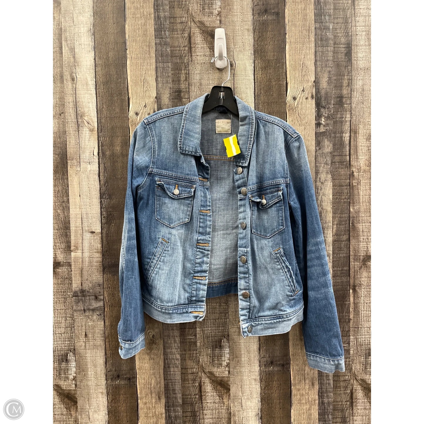 Jacket Denim By J. Crew In Blue Denim, Size: S