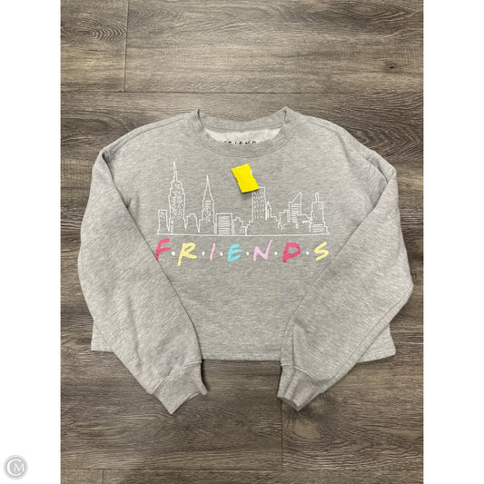 Sweatshirt Crewneck By Cme In Grey, Size: M
