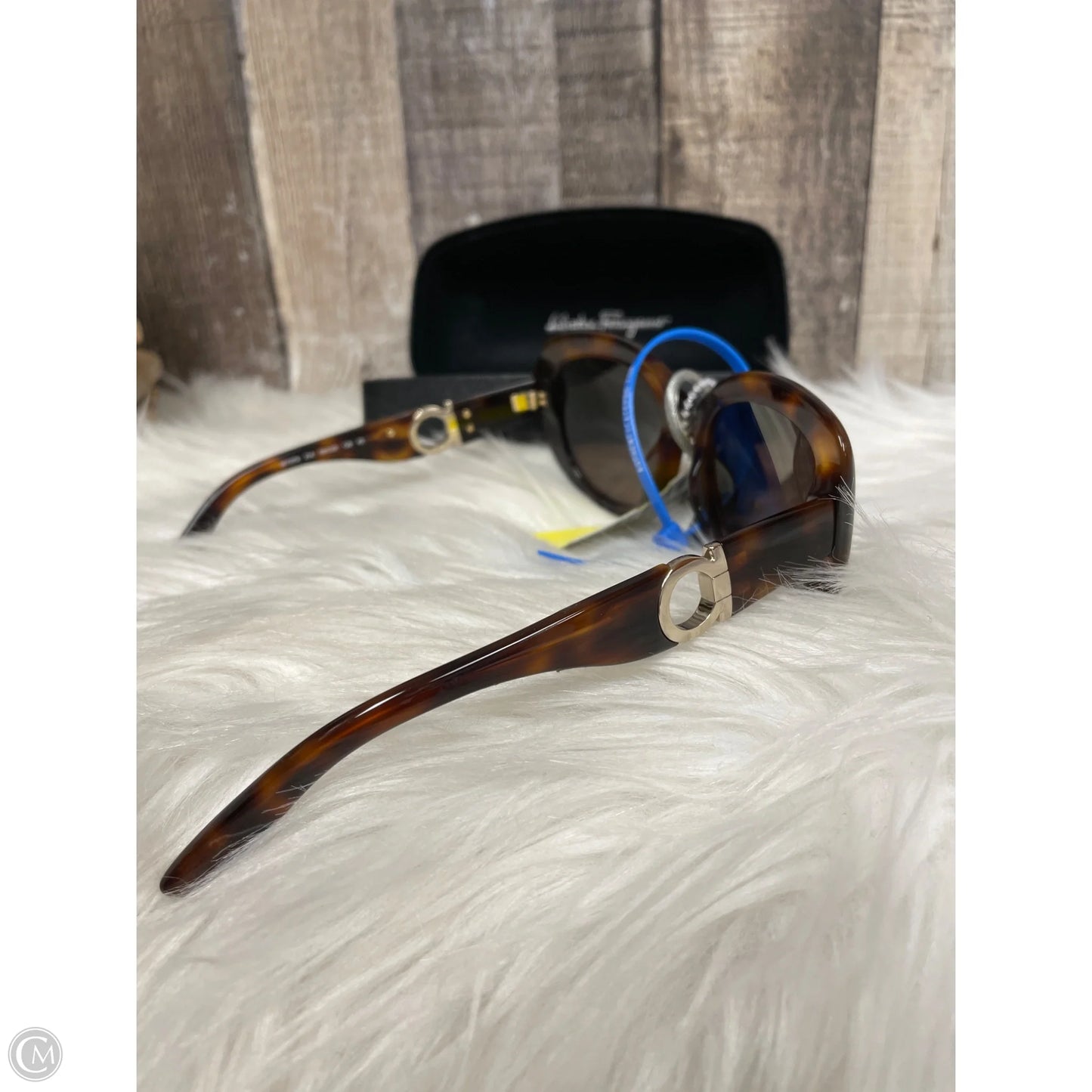 Sunglasses Luxury Designer By Ferragamo