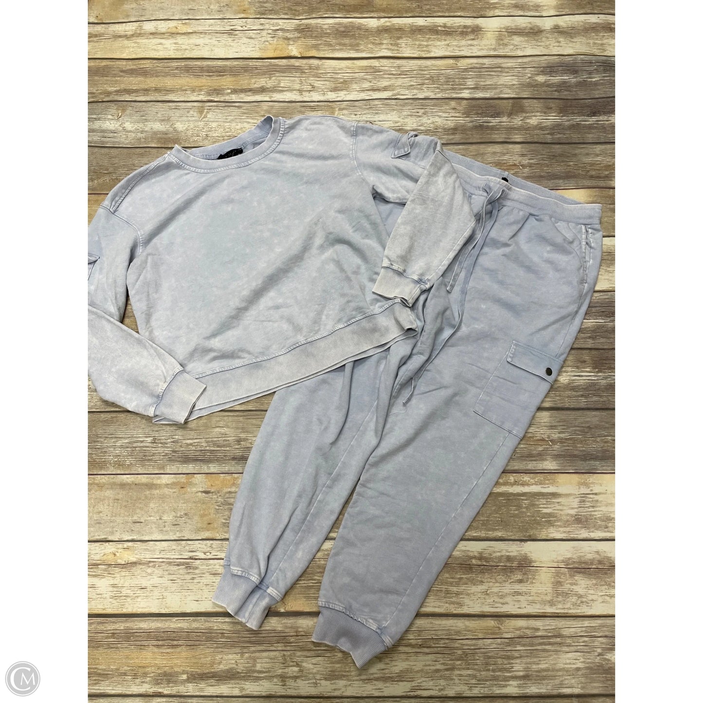 Pants Set 2pc By Jane And Delancey In Blue, Size: L