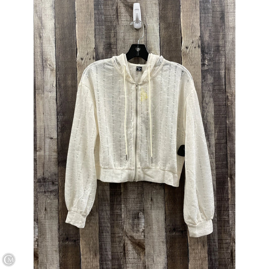 Top Long Sleeve By Dazy In Ivory, Size: M
