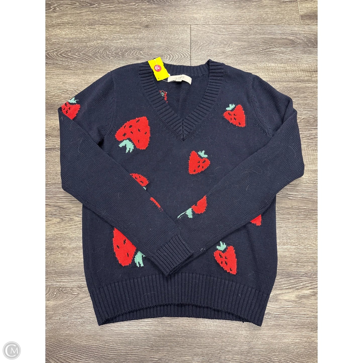 Sweater By Loft In Navy, Size: S