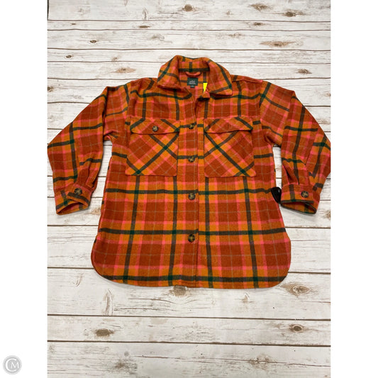 Jacket Shirt By Wild Fable In Multi-colored, Size: Xs