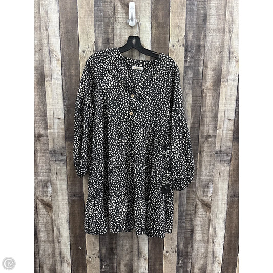 Dress Casual Short By Kirundo In Animal Print, Size: S