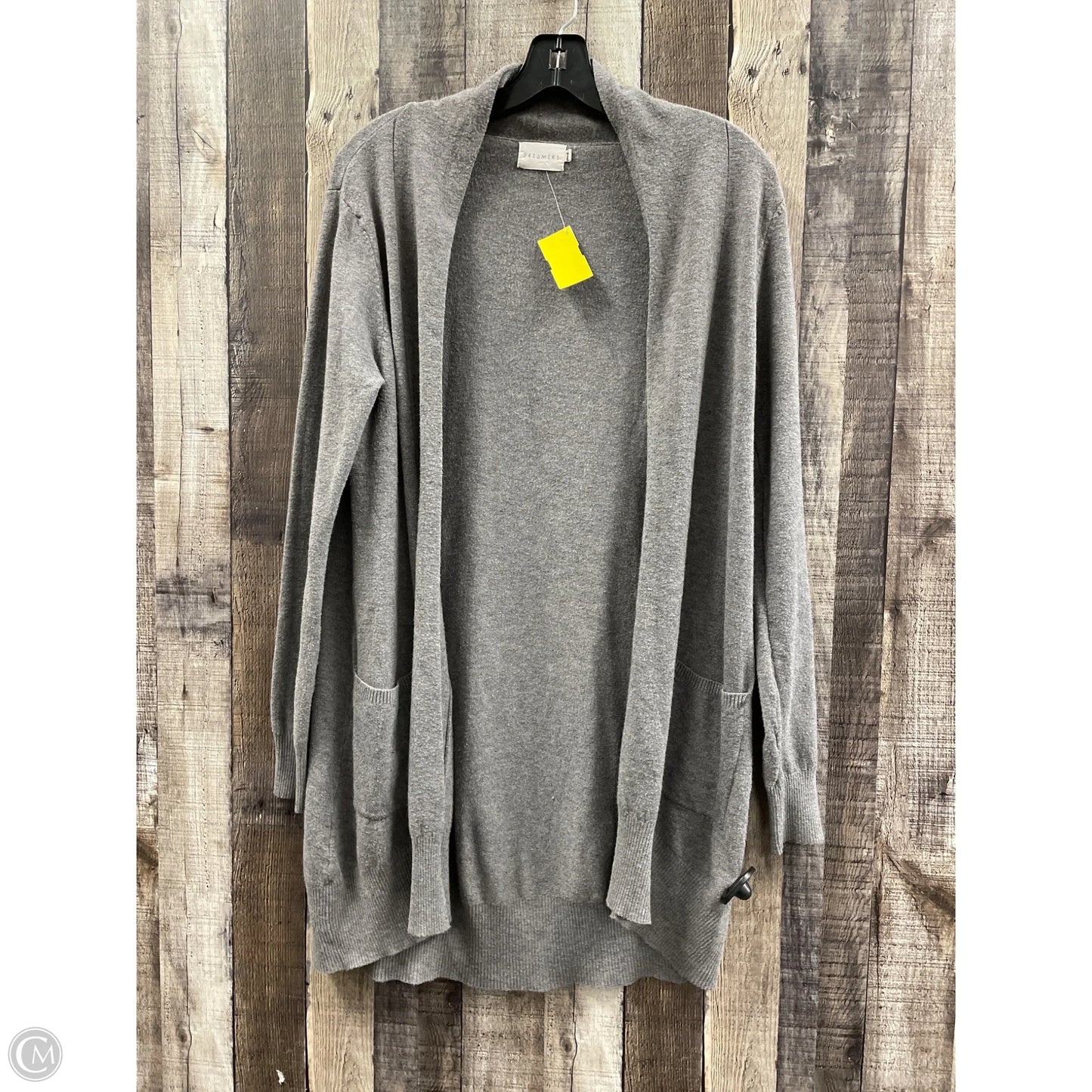Cardigan By Dreamers In Grey, Size: M