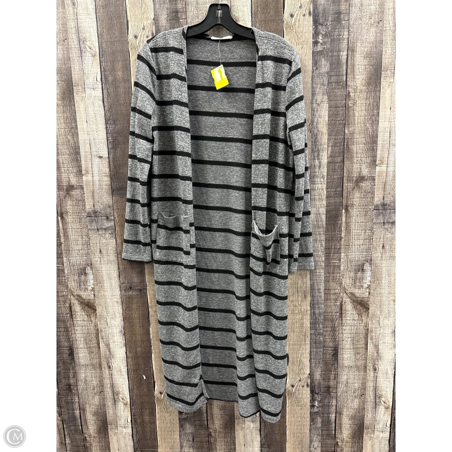 Cardigan By Cme In Black & Grey, Size: S