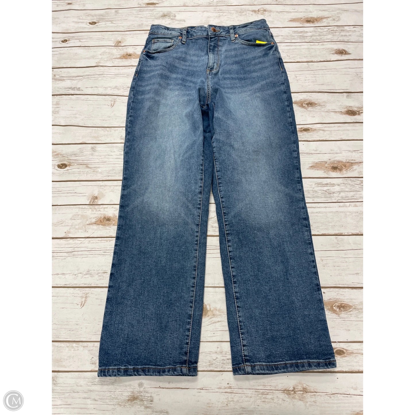 Jeans Straight By Sonoma In Blue Denim, Size: 12