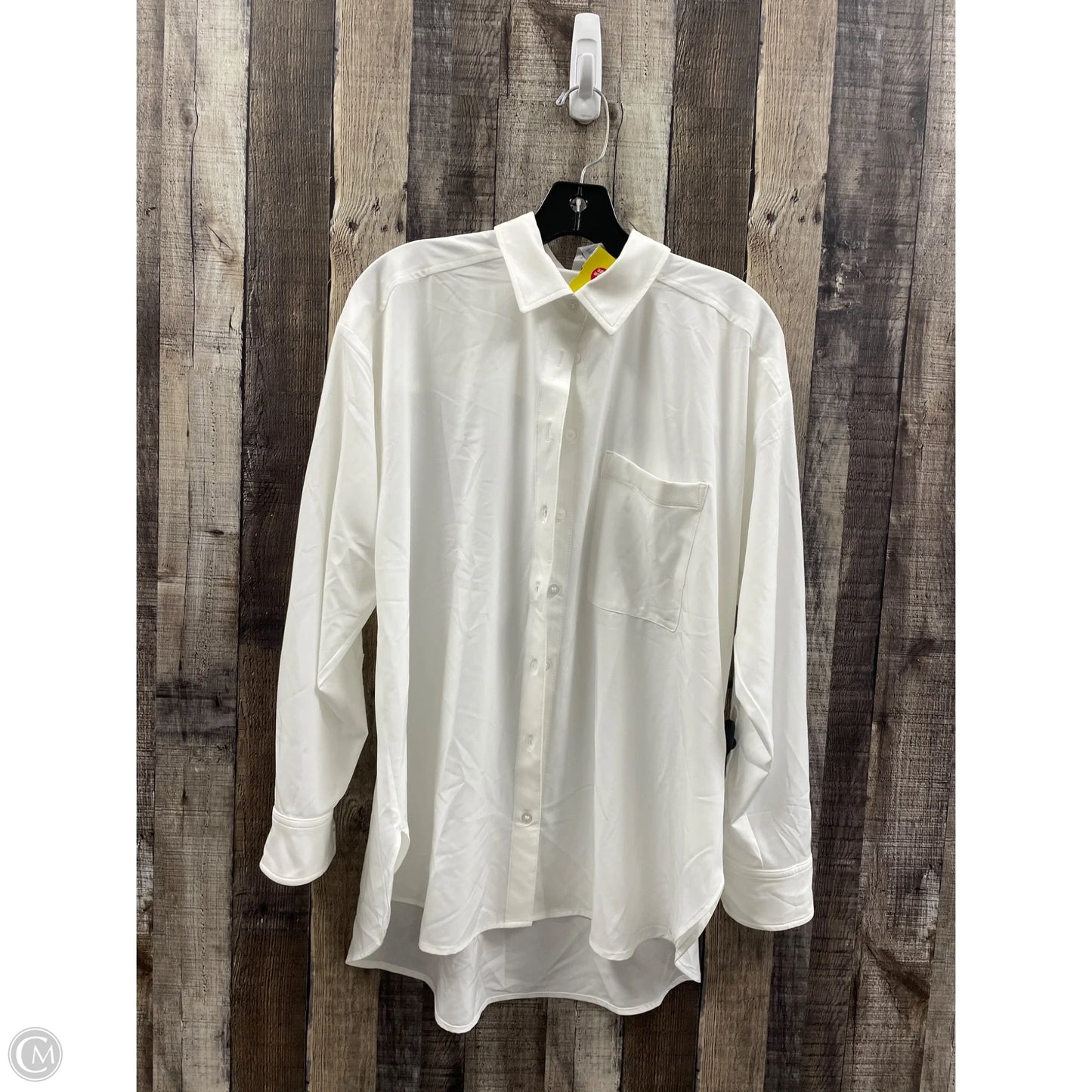 Top Long Sleeve By Lou And Grey In Ivory, Size: S