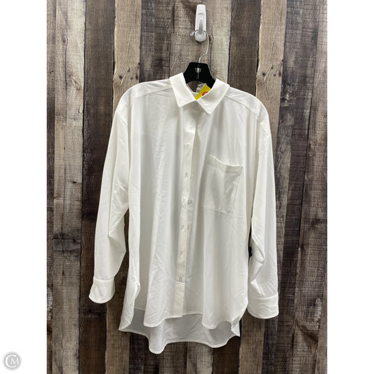 Top Long Sleeve By Lou And Grey In Ivory, Size: S