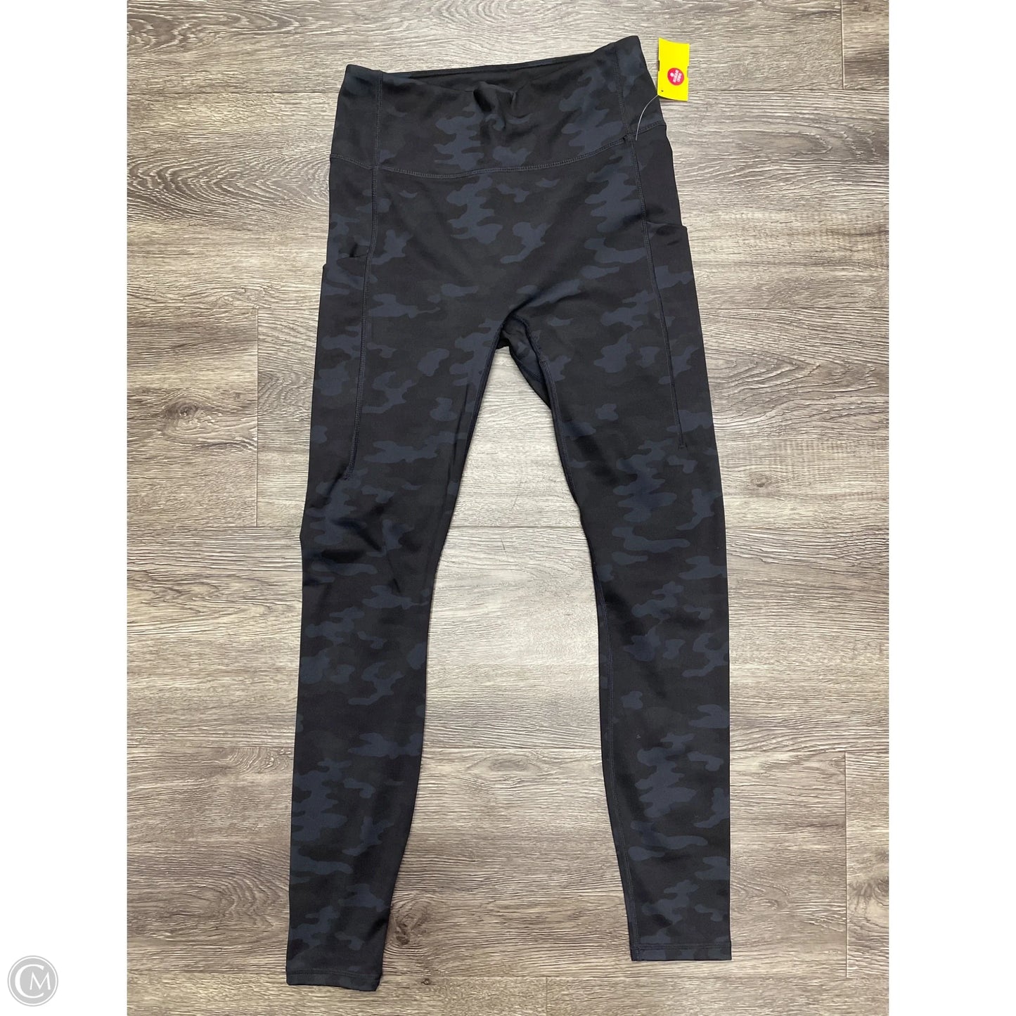Athletic Leggings By Fabletics In Camouflage Print, Size: M