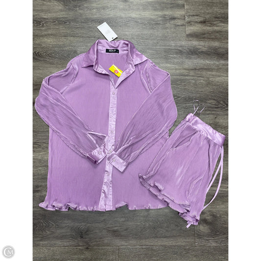 Pajamas 2pc By Blue B In Purple, Size: M