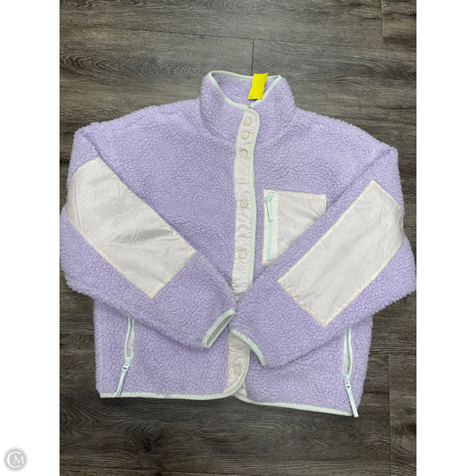 Athletic Fleece By Fabletics In Purple, Size: M
