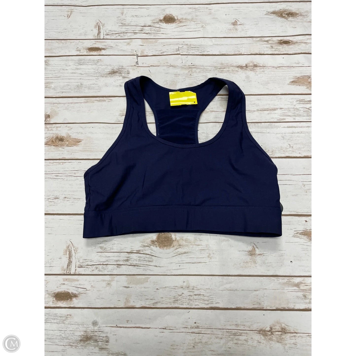 Athletic Bra By Fabletics In Navy, Size: M
