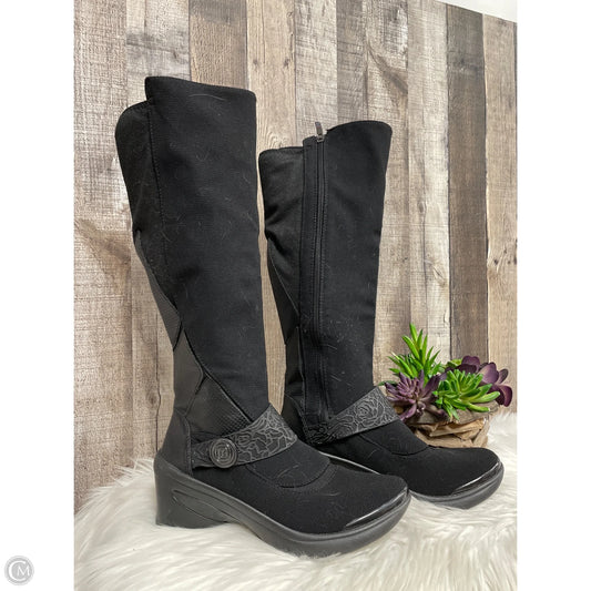 Boots Mid-calf Flats By Bzees In Black, Size: 9