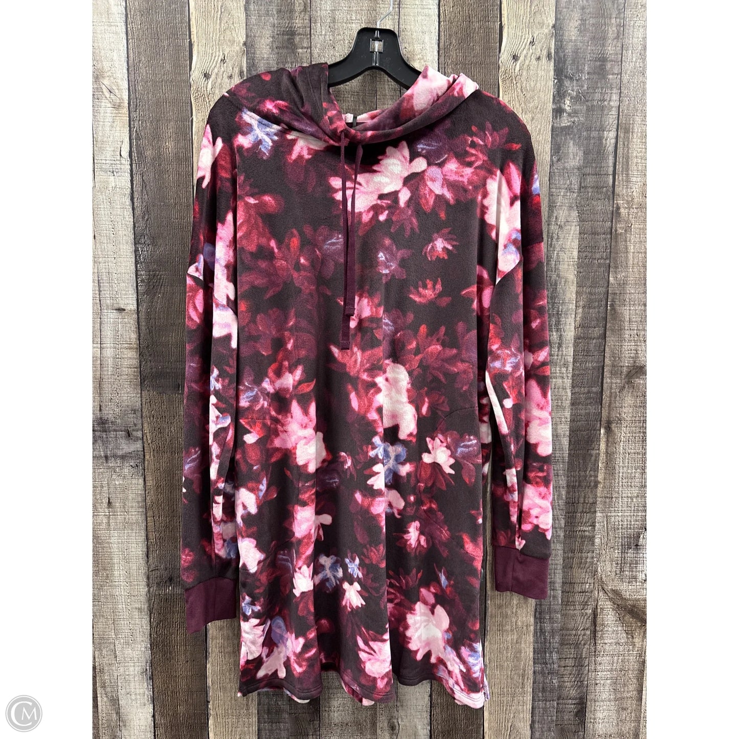 Tunic Long Sleeve By Simply Vera In Multi-colored, Size: S