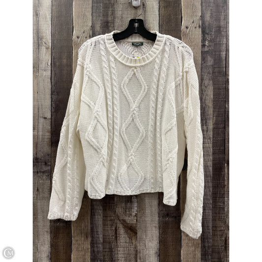 Sweater By Wild Fable In White, Size: M