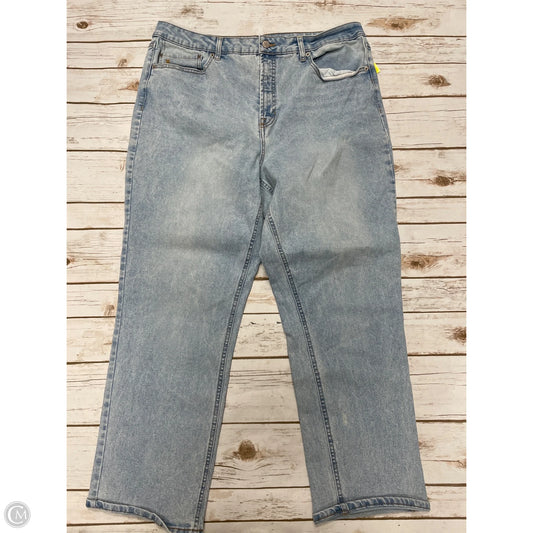 Jeans Designer By Frye In Blue Denim, Size: 16