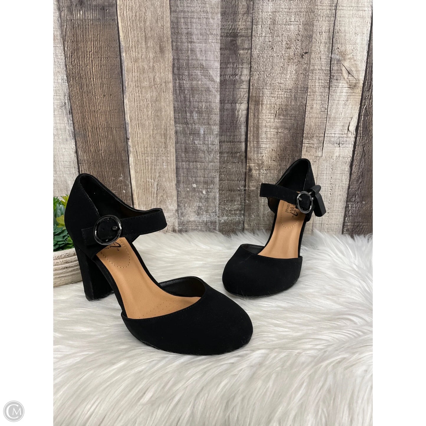 Shoes Heels Block By Cme In Black, Size: 7