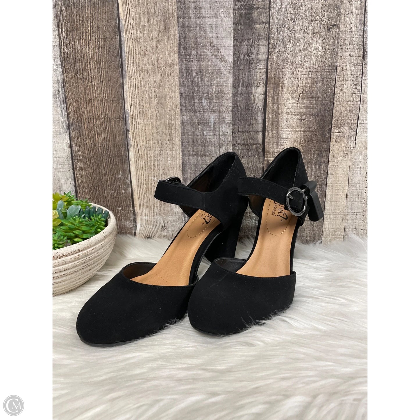 Shoes Heels Block By Cme In Black, Size: 7