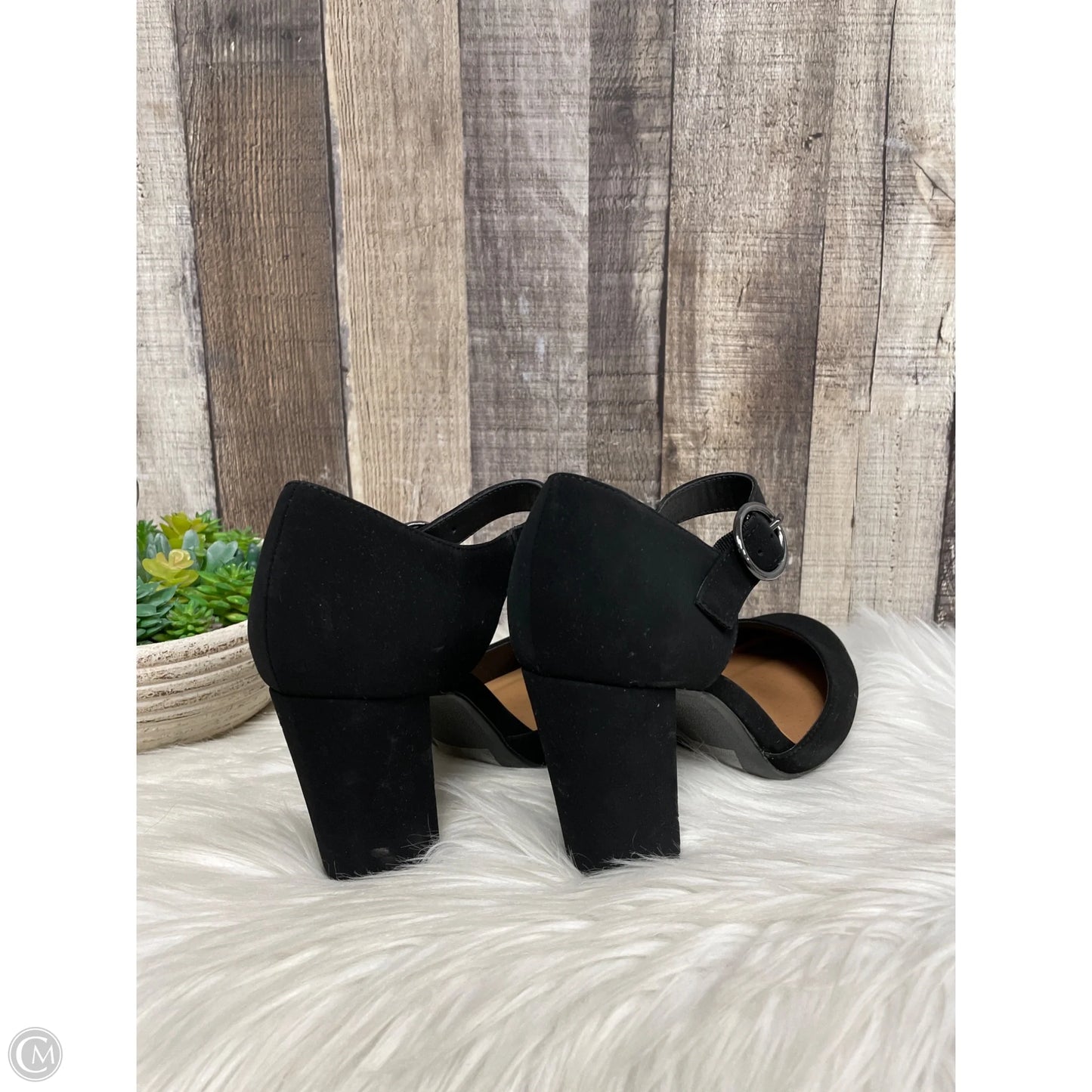 Shoes Heels Block By Cme In Black, Size: 7