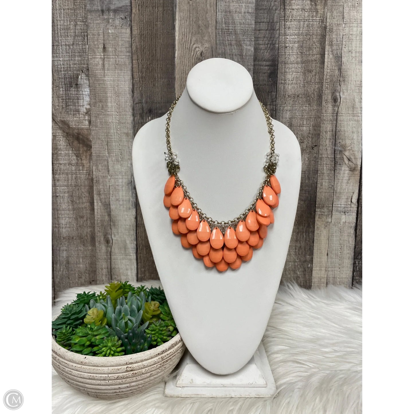 Necklace Statement By Cmf