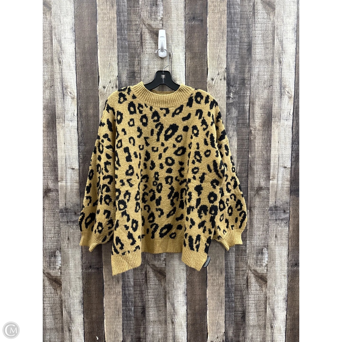 Sweater By Hyfve In Animal Print, Size: S