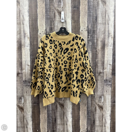 Sweater By Hyfve In Animal Print, Size: S