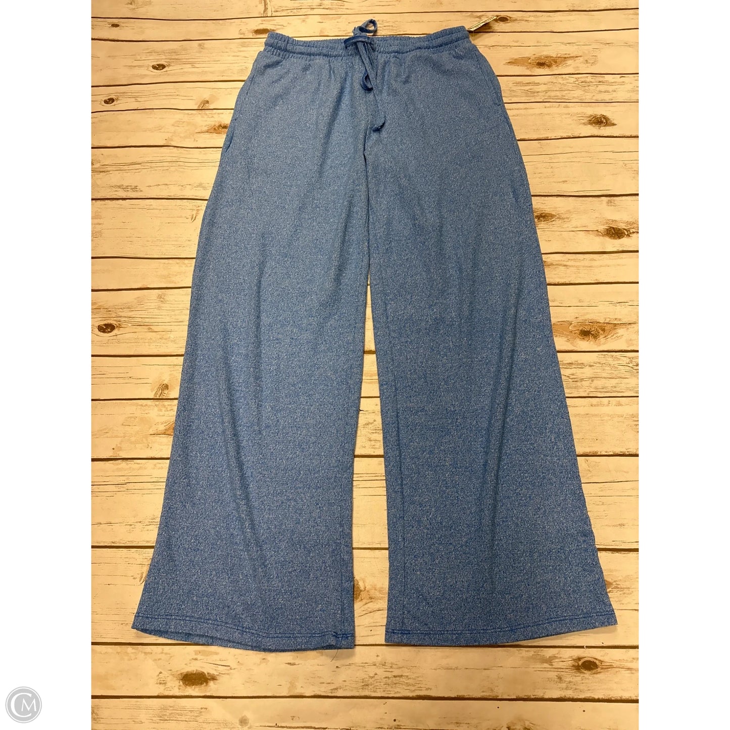 Pants Set 2pc By Zenana In Blue, Size: L