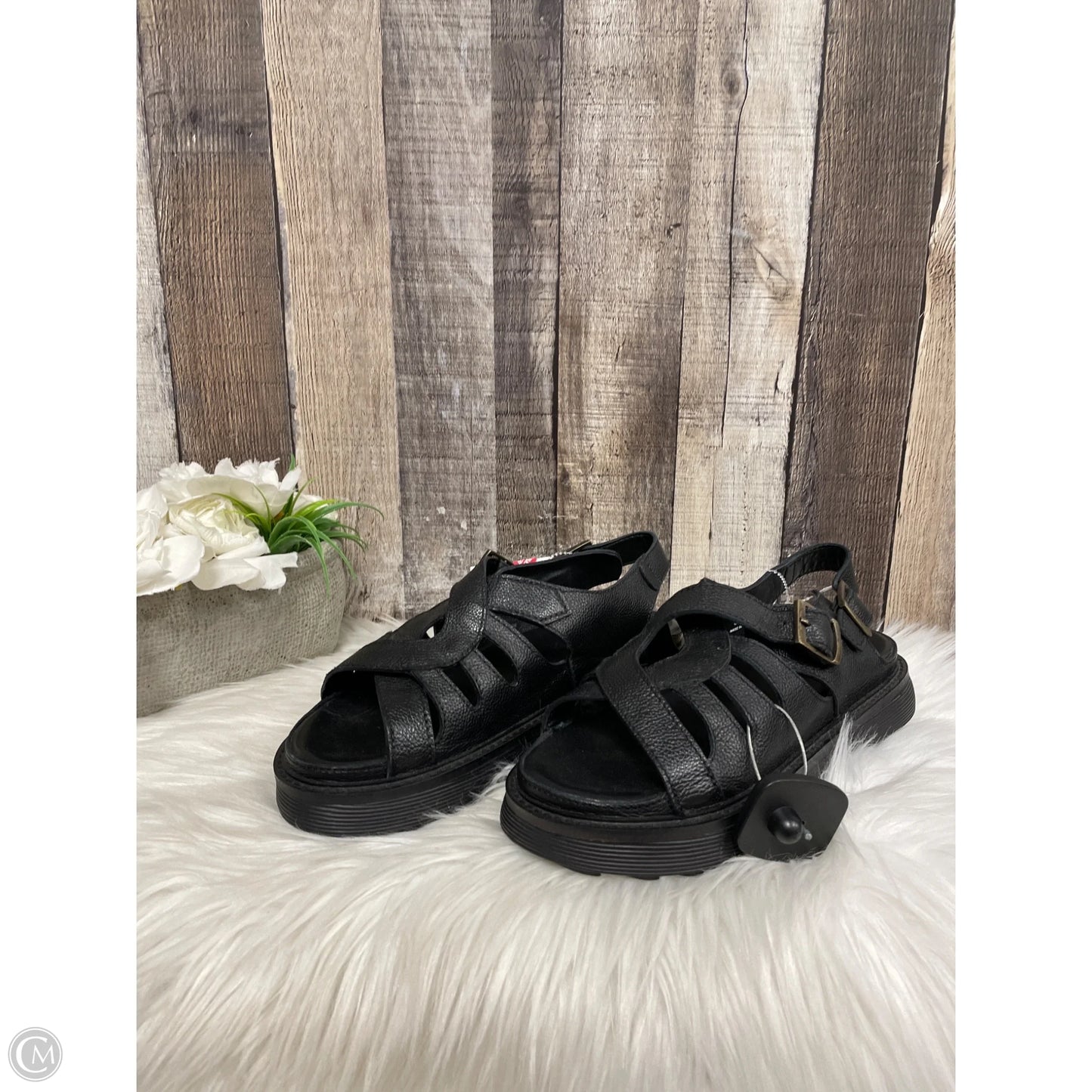 Sandals Flats By Cme In Black, Size: 8.5