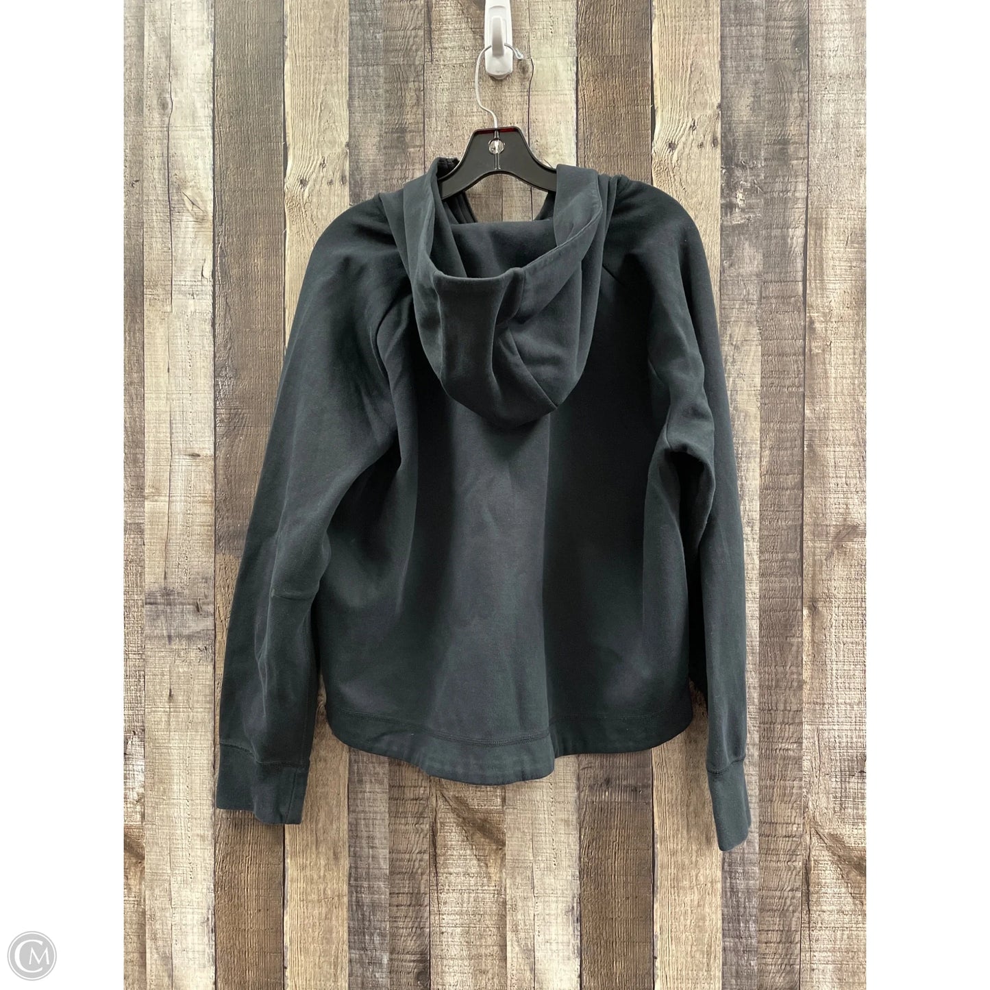 Athletic Jacket By Nike In Black, Size: Xl