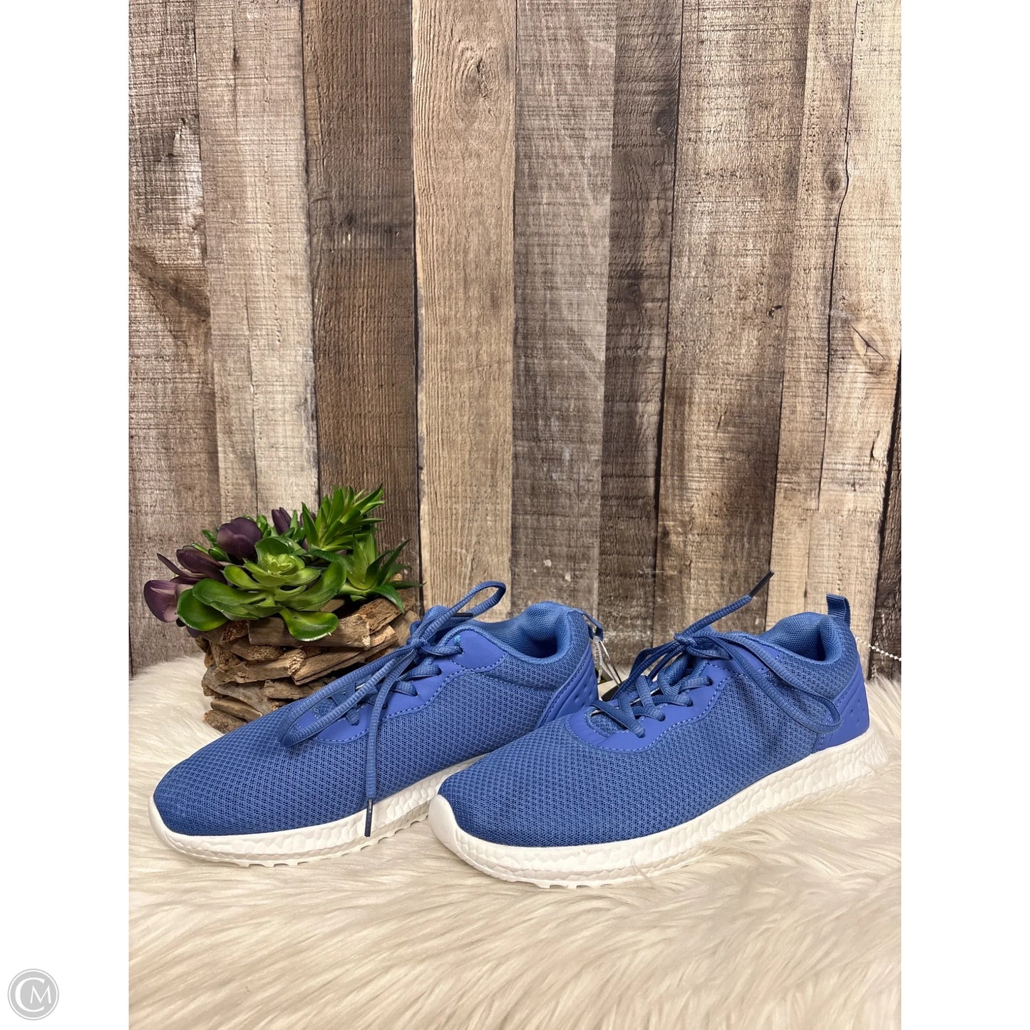 Shoes Athletic By Cme In Blue, Size: 9