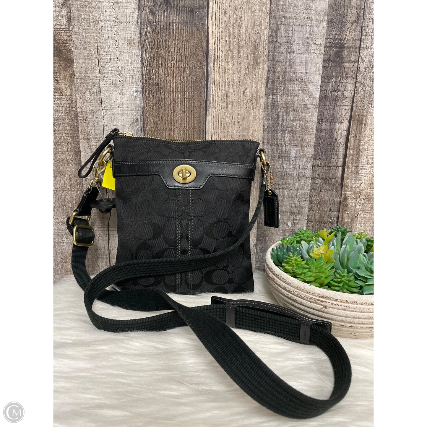 Crossbody Designer By Coach, Size: Small