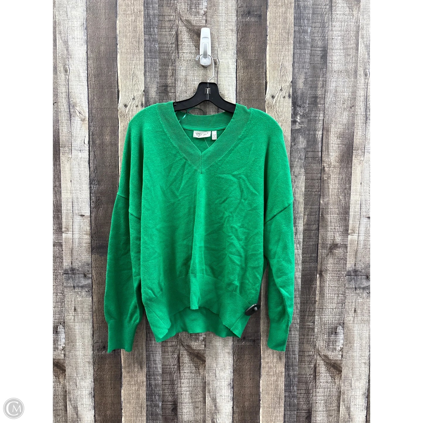 Sweater By Rd Style In Green, Size: Xs