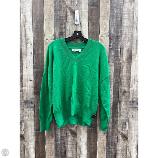 Sweater By Rd Style In Green, Size: Xs