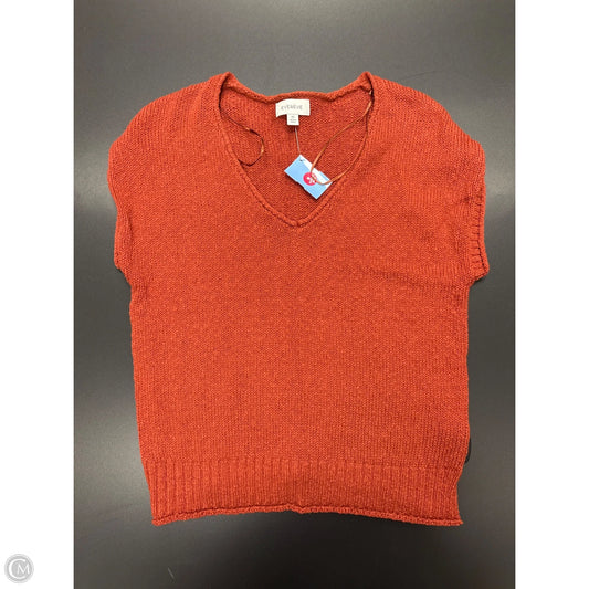 Vest Sweater By Evereve In Brown, Size: Xs