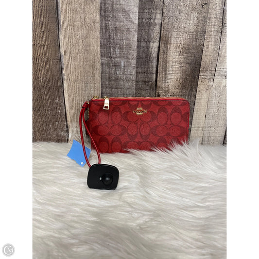 Wristlet Designer By Coach, Size: Medium