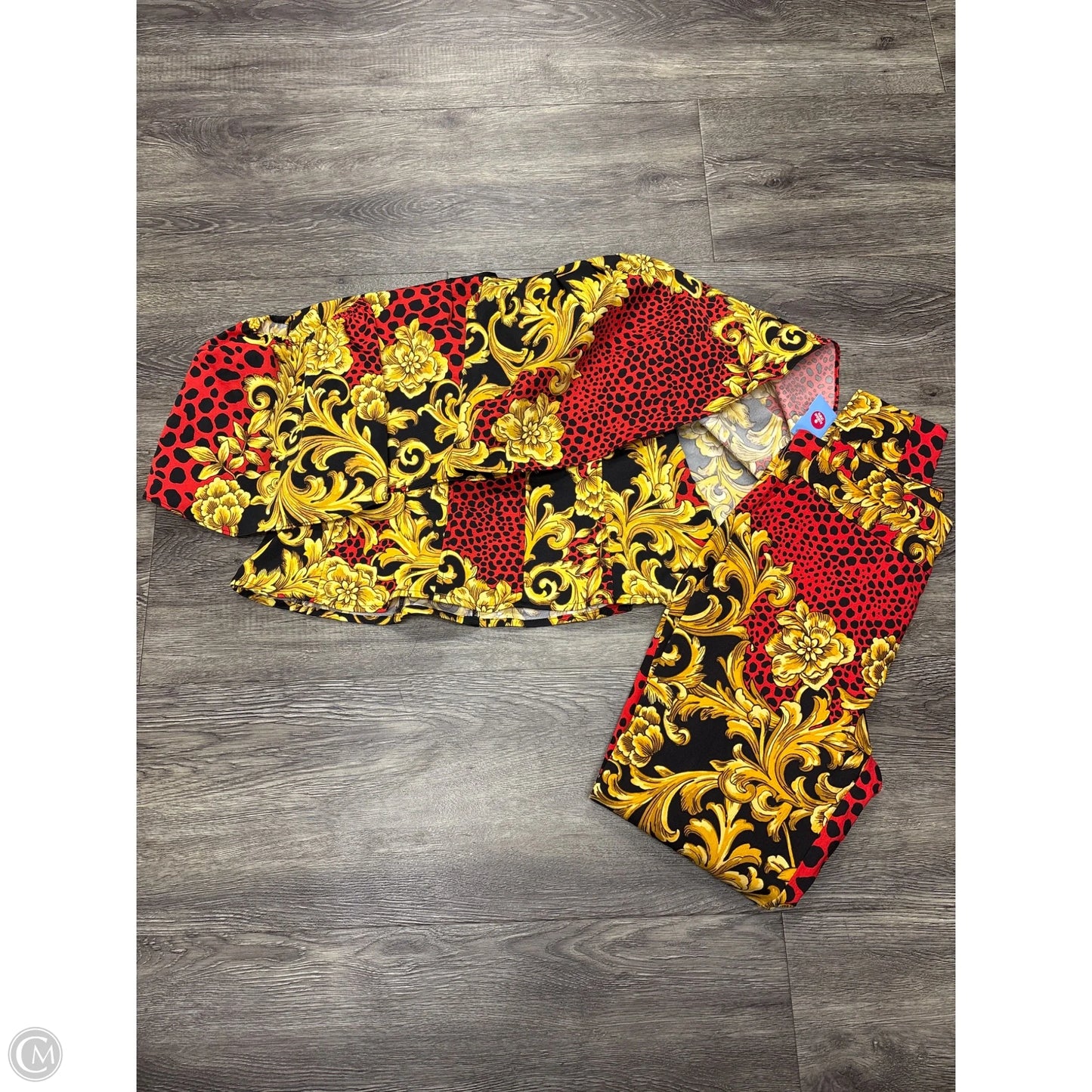 Pants Cropped By New York And Co In Multi-colored, Size: Xs