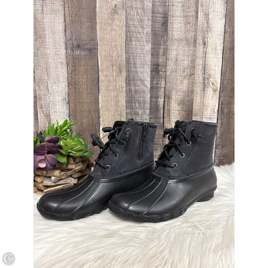 Boots Snow By Sperry In Black, Size: 7.5