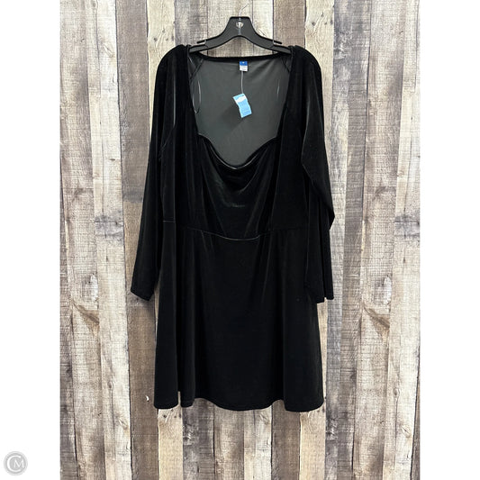 Dress Party Short By Old Navy In Black, Size: 3x