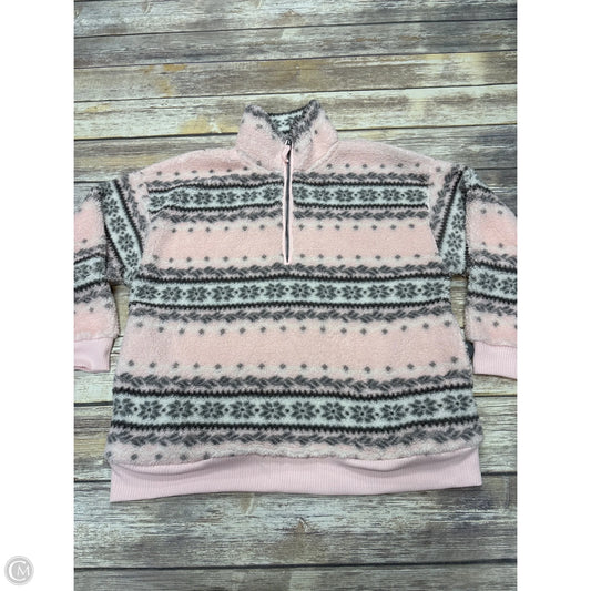 Jacket Fleece By Hippie Rose In Animal Print, Size: S