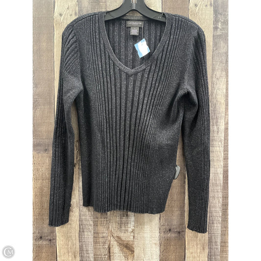 Sweater By Liz Claiborne In Black, Size: M