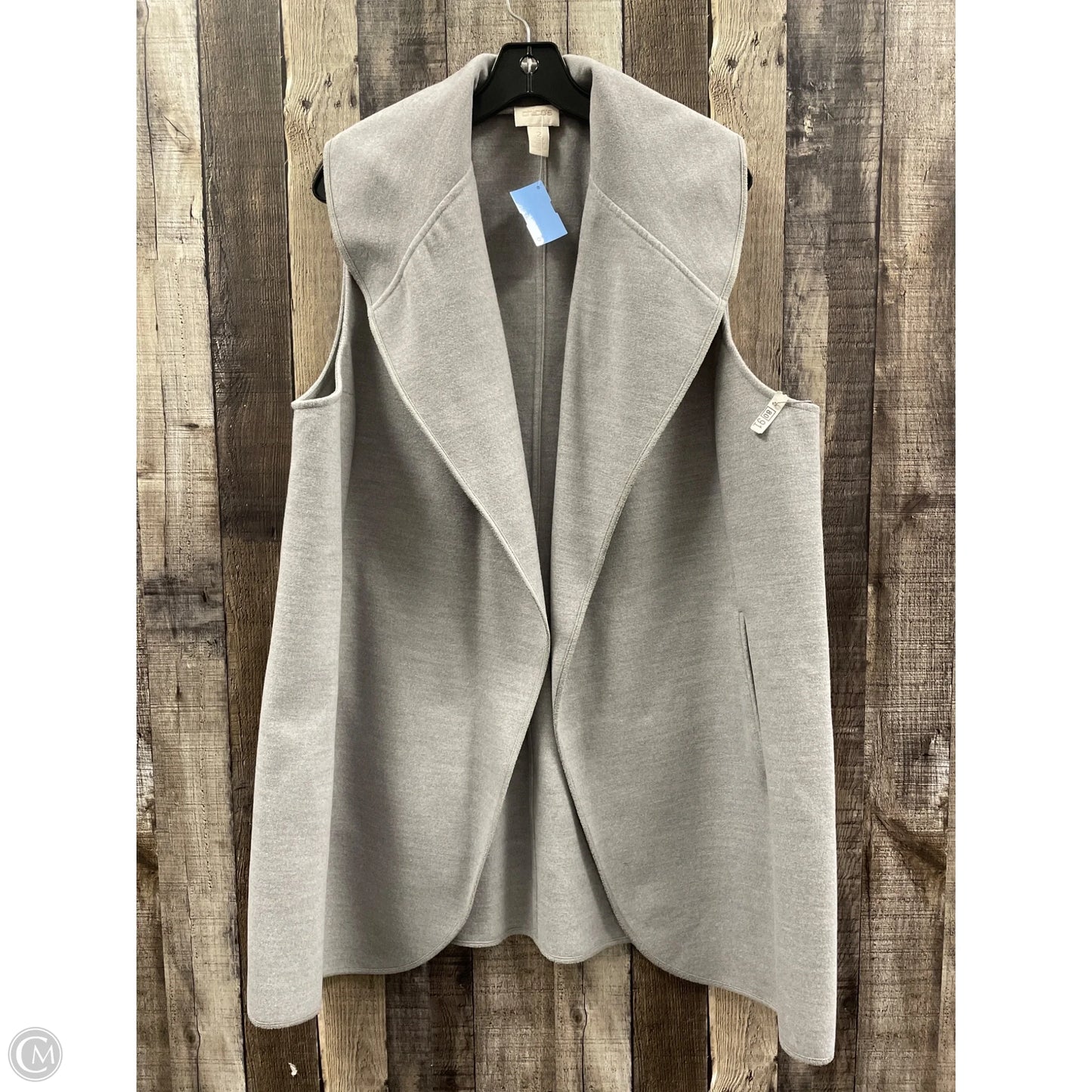 Cardigan By Chicos In Grey, Size: L