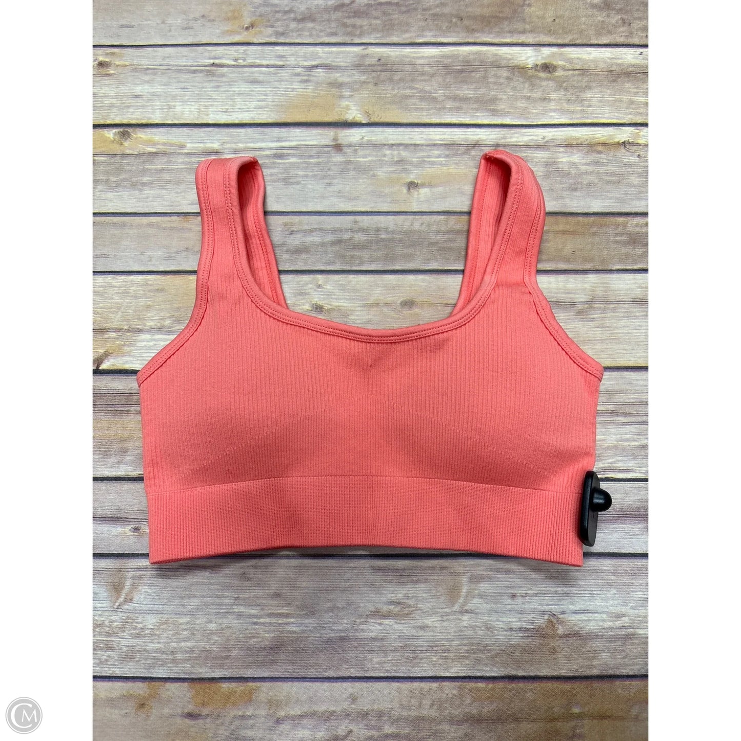 Athletic Bra By Cmf In Peach, Size: M