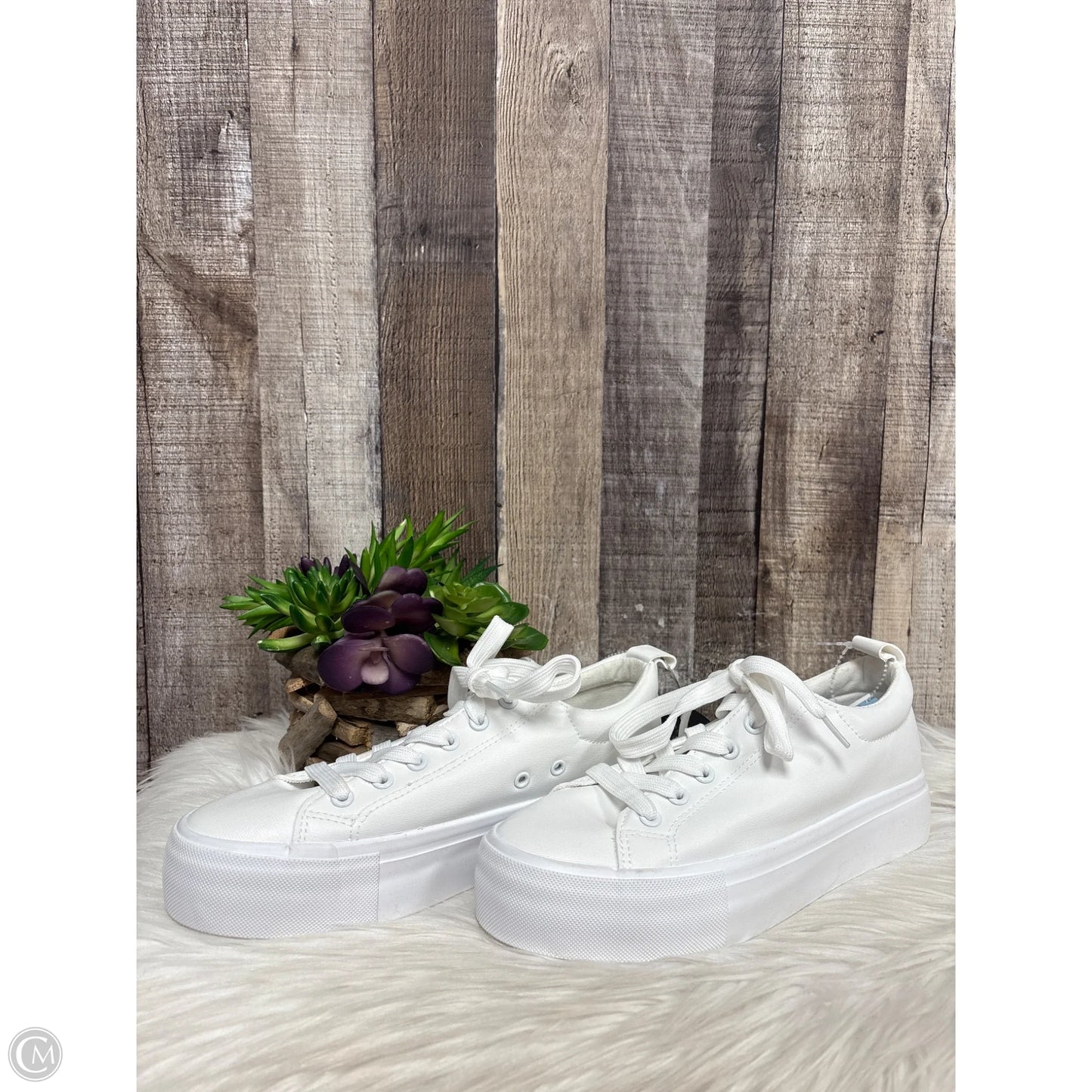 Shoes Sneakers By Cmf In White, Size: 8